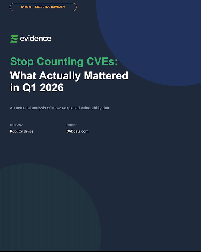 KEV Q1 2026 Report cover